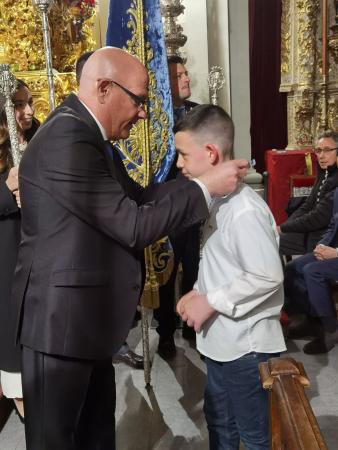 Cofradía Borriquilla Granada: IMPOSICIÓN DE MEDALLAS A NUEVOS HERMAN@S 28 MARZO 2026