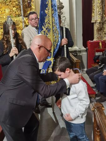 Cofradía Borriquilla Granada: IMPOSICIÓN DE MEDALLAS A NUEVOS HERMAN@S 28 MARZO 2026