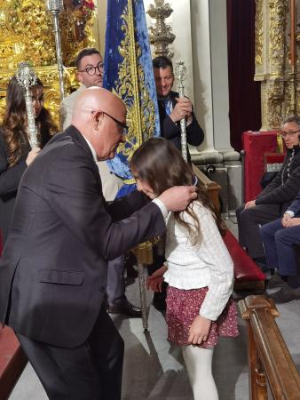 Cofradía Borriquilla Granada: IMPOSICIÓN DE MEDALLAS A NUEVOS HERMAN@S 28 MARZO 2026