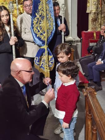 Cofradía Borriquilla Granada: IMPOSICIÓN DE MEDALLAS A NUEVOS HERMAN@S 28 MARZO 2026