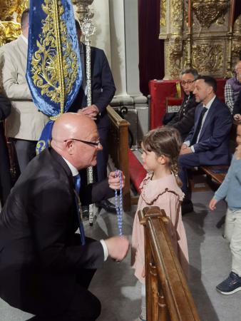 Cofradía Borriquilla Granada: IMPOSICIÓN DE MEDALLAS A NUEVOS HERMAN@S 28 MARZO 2026
