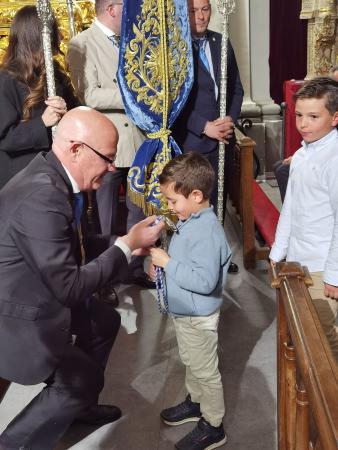 Cofradía Borriquilla Granada: IMPOSICIÓN DE MEDALLAS A NUEVOS HERMAN@S 28 MARZO 2026