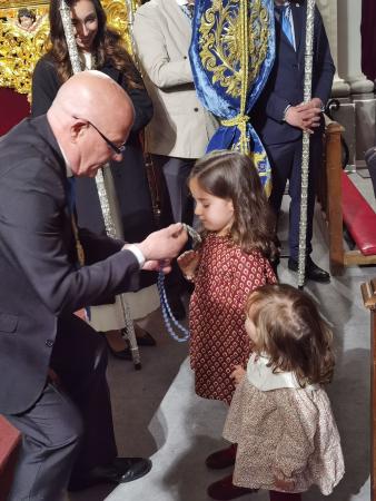Cofradía Borriquilla Granada: IMPOSICIÓN DE MEDALLAS A NUEVOS HERMAN@S 28 MARZO 2026