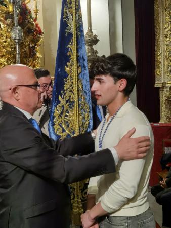 Cofradía Borriquilla Granada: IMPOSICIÓN DE MEDALLAS A NUEVOS HERMAN@S 28 MARZO 2026