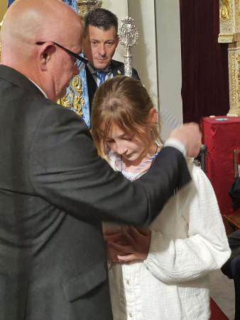 Cofradía Borriquilla Granada: IMPOSICIÓN DE MEDALLAS A NUEVOS HERMAN@S 28 MARZO 2026