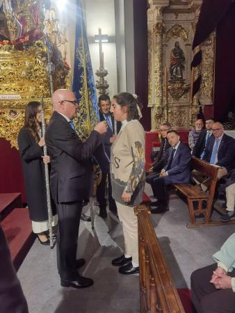 Cofradía Borriquilla Granada: IMPOSICIÓN DE MEDALLAS A NUEVOS HERMAN@S 28 MARZO 2026
