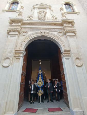 Cofradía Borriquilla Granada: TRASLADO DE LA VIRGEN DE LAS ANGUSTIAS DE SAN ANDRÉS A LA S.A.I. CATEDRAL POR KERYGMA