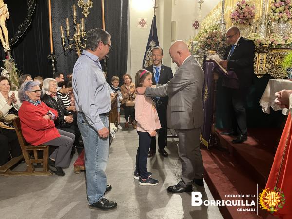 Cofradía Borriquilla Granada: IMPOSICIÓN DE MEDALLAS 2023