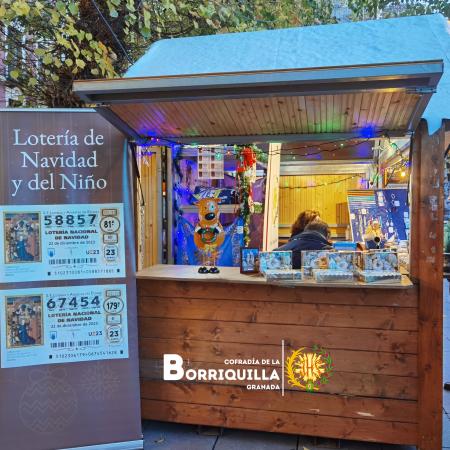 Cofradía Borriquilla Granada: LA COFRADÍA PARTICIPA EN EL MERCADO COFRADE DE NAVIDAD EN PLAZA BIB-RAMBLA