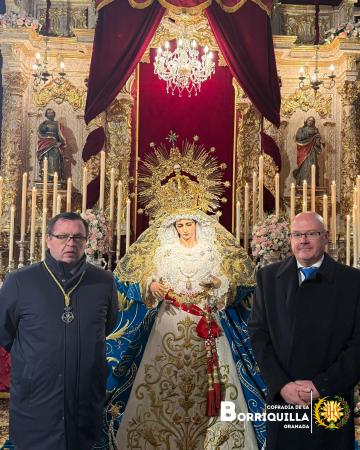 Cofradía Borriquilla Granada: FOTOS ALTAR POR LA FESTIVIDAD DE NUESTRA SEÑORA DE LA PAZ - ENERO 2026