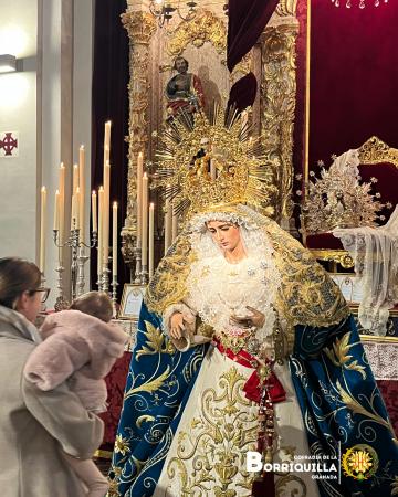 Cofradía Borriquilla Granada: FOTOS ALTAR POR LA FESTIVIDAD DE NUESTRA SEÑORA DE LA PAZ - ENERO 2026