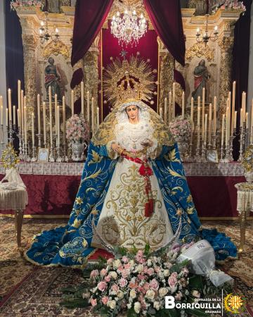 Cofradía Borriquilla Granada: FOTOS ALTAR POR LA FESTIVIDAD DE NUESTRA SEÑORA DE LA PAZ - ENERO 2026