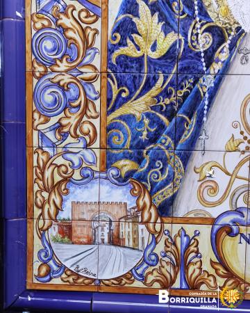 Cofradía Borriquilla Granada: RETABLO CERÁMICO DE NTRA. SRA. DE LA PAZ