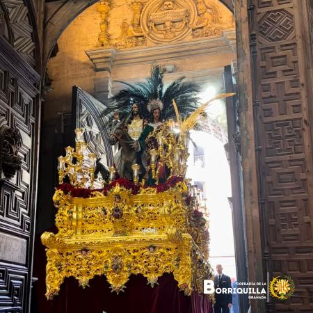Cofradía Borriquilla Granada: TRASLADO DEL MISTERIO DE JESÚS DE LA ENTRADA EN JERUSALÉN A LA SANTA IGLESIA CATEDRAL POR KERYGMA , "EL ARTE DE EVANGELIZAR"