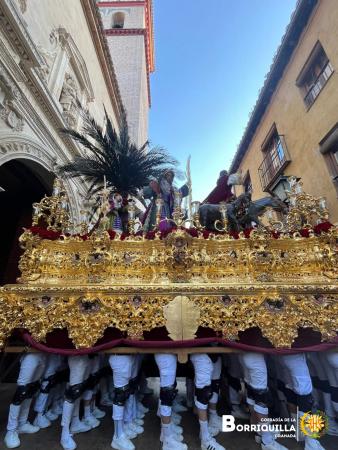 Cofradía Borriquilla Granada: JESÚS DE LA ENTRADA EN JERUSALÉN YA SE ENCUENTRA EN LA SANTA IGLESIA CATEDRAL PARA SU PARTICIPACIÓN EN KERYGMA