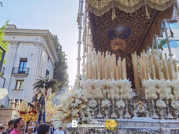 Cofradía Borriquilla Granada: TRASLADO DEL MISTERIO DE JESÚS DE LA ENTRADA EN JERUSALÉN A LA SANTA IGLESIA CATEDRAL POR KERYGMA , "EL ARTE DE EVANGELIZAR"