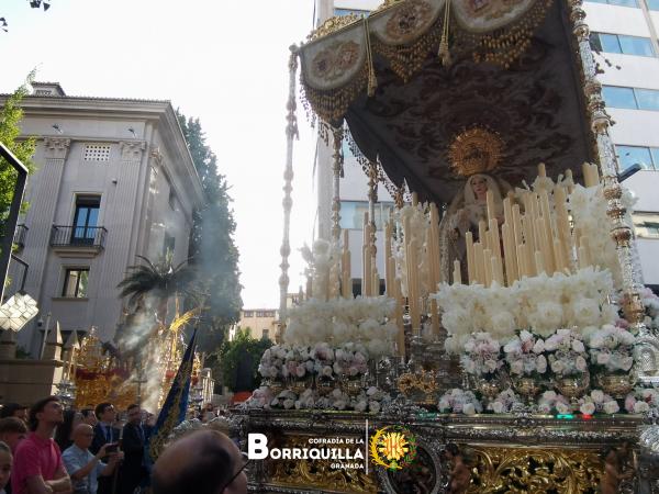Cofradía Borriquilla Granada: TRASLADO DEL MISTERIO DE JESÚS DE LA ENTRADA EN JERUSALÉN A LA SANTA IGLESIA CATEDRAL POR KERYGMA , "EL ARTE DE EVANGELIZAR"