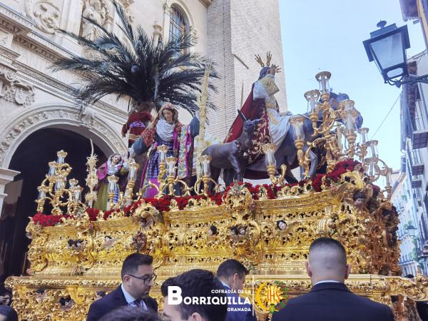 Cofradía Borriquilla Granada: JESÚS DE LA ENTRADA EN JERUSALÉN YA SE ENCUENTRA EN LA SANTA IGLESIA CATEDRAL PARA SU PARTICIPACIÓN EN KERYGMA