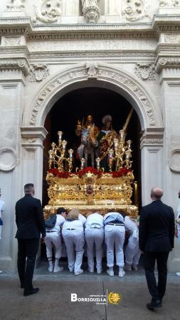Cofradía Borriquilla Granada: TRASLADO DEL MISTERIO DE JESÚS DE LA ENTRADA EN JERUSALÉN A LA SANTA IGLESIA CATEDRAL POR KERYGMA , "EL ARTE DE EVANGELIZAR"