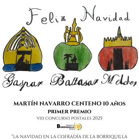 Cofradía Borriquilla Granada: GANADORES DEL VIII CONCURSO POSTALES DE NAVIDAD 2025