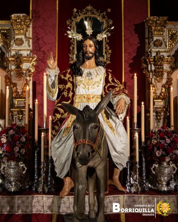 Cofradía Borriquilla Granada: ALTAR CRISTO REY DEL UNIVERSO