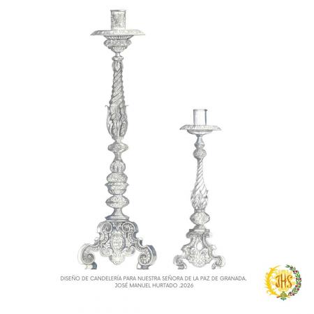 Cofradía Borriquilla Granada: DOS PROYECTOS DE PALIO PARA NUESTRA SEÑORA DE LA PAZ: MIRA LOS DETALLES