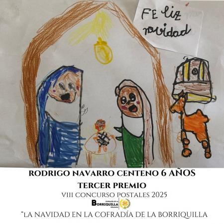 Cofradía Borriquilla Granada: GANADORES DEL VIII CONCURSO POSTALES DE NAVIDAD 2025