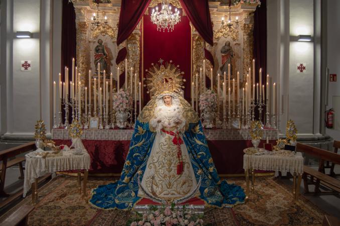 Cofradía Borriquilla Granada: FOTOS ALTAR POR LA FESTIVIDAD DE NUESTRA SEÑORA DE LA PAZ - ENERO 2026